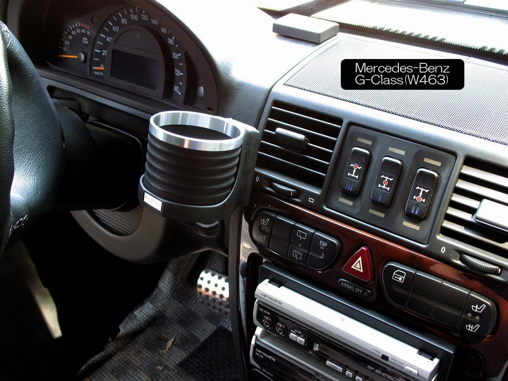 ALCABO Interior Multi-Pocket Series « Black/Ring Cup Holder (AL-M309BS) »