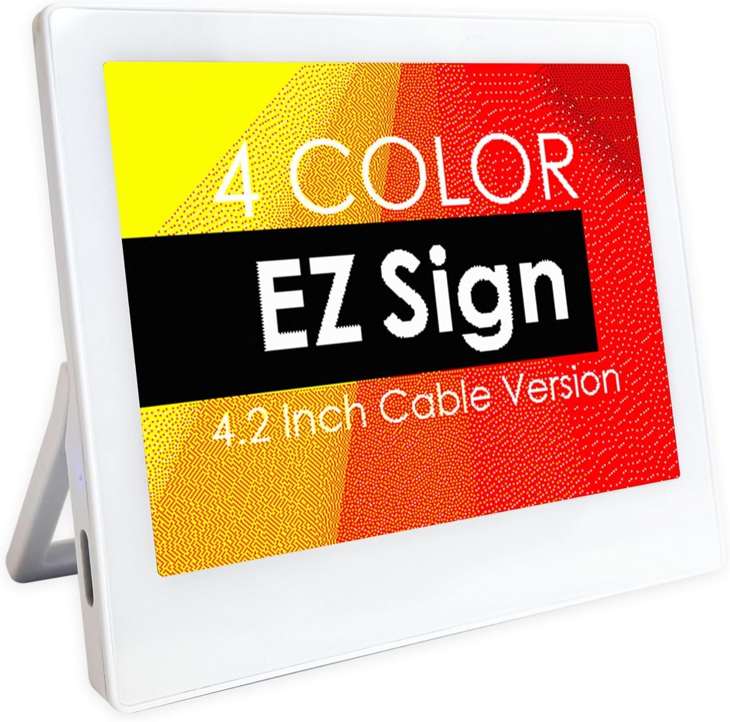 Santek EZ Sign | 4.2&Prime; 4-Color Wired E-Paper Display (USB Cable + Windows App)