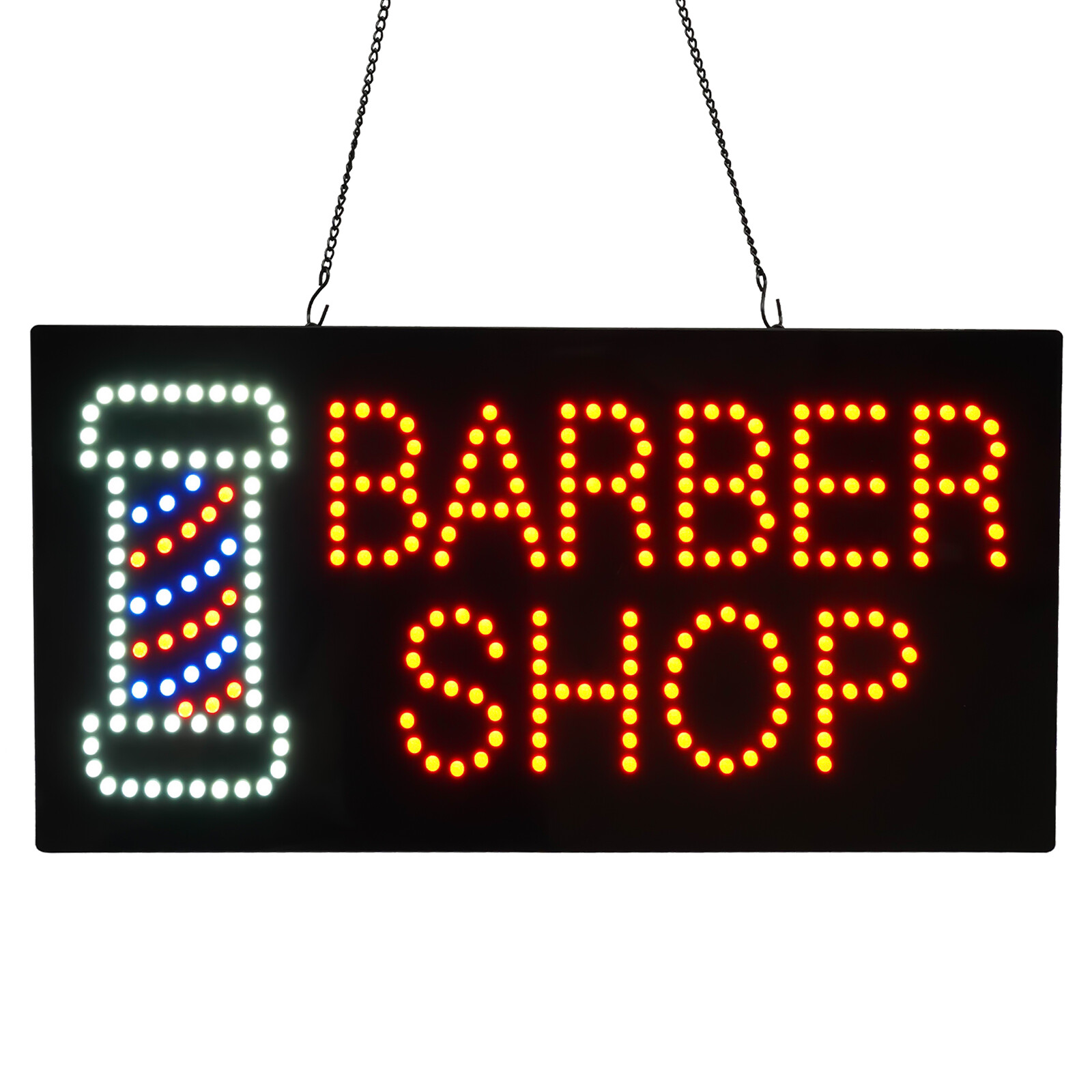Barber Shop Sign LED Light Sign Business Sign Display 60*30cm/23.61&Prime; x 11.81&Prime;