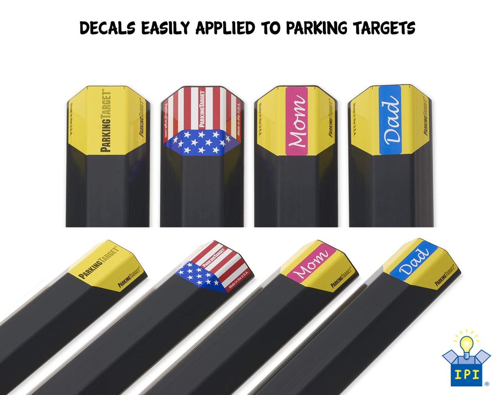 ParkingTarget 16” 1 pcs U.S.A. Garage Heavy Duty Parking Aid Car Stop Indi