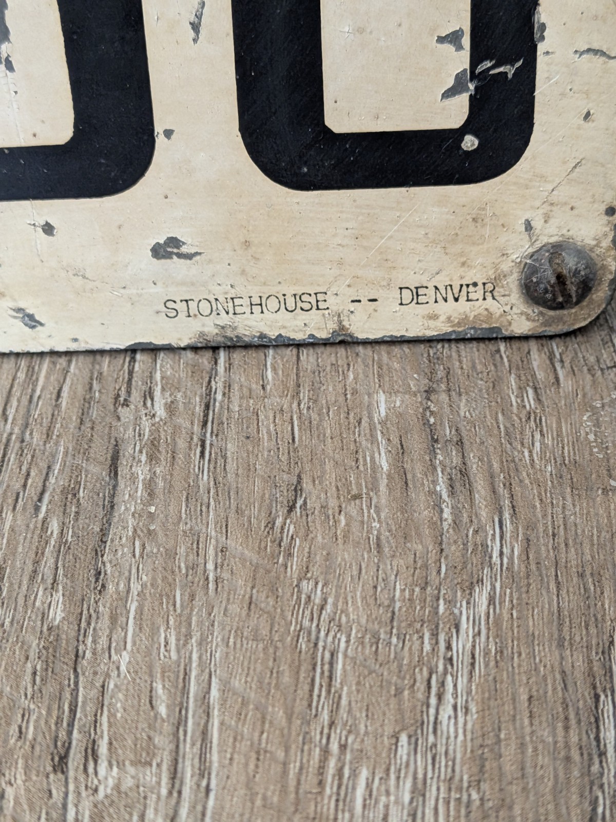 Stonehouse Denver Colorado Danger Watching Arc Welder Work Can Blind Sign 20&Prime;x14