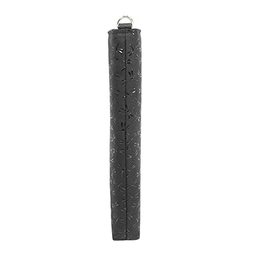 Inden Sacoche Smartphone Pouch Deerskin Black & Black Dragonfly 5029 New Japan