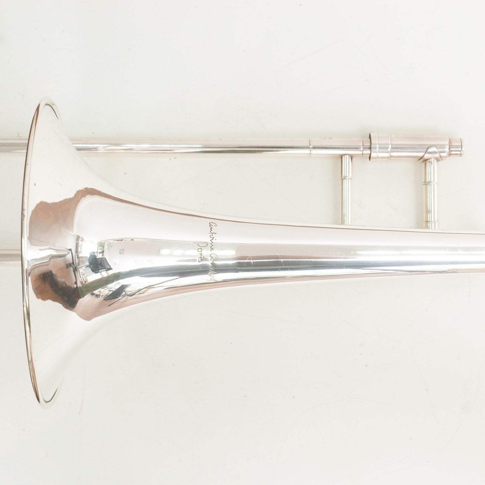 Courtois 132M Tenor Trombone Plated Silver Jazz
