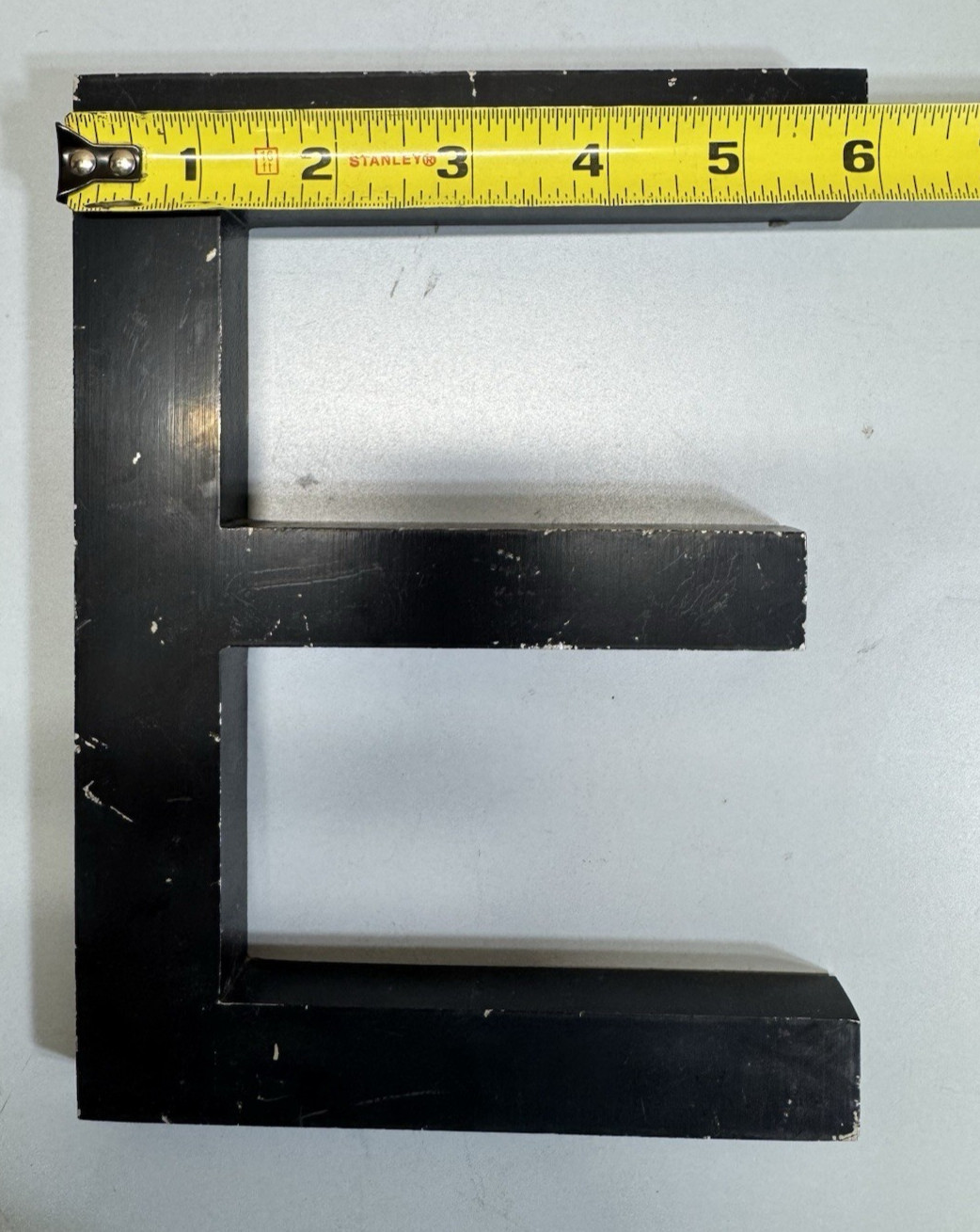 Gemini Inc 8” Cast Aluminum Architectural Letter Sign Black Commercial Letters