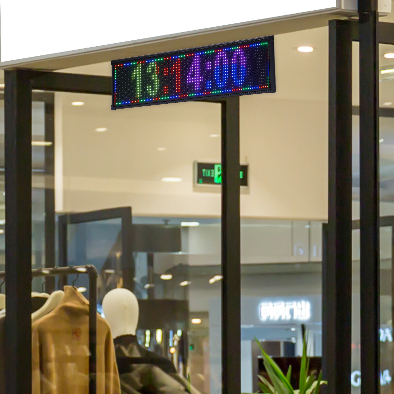 LED Scrolling Sign 26&Prime;*8&Prime; Message Board Full Color RGB Programmable Sign