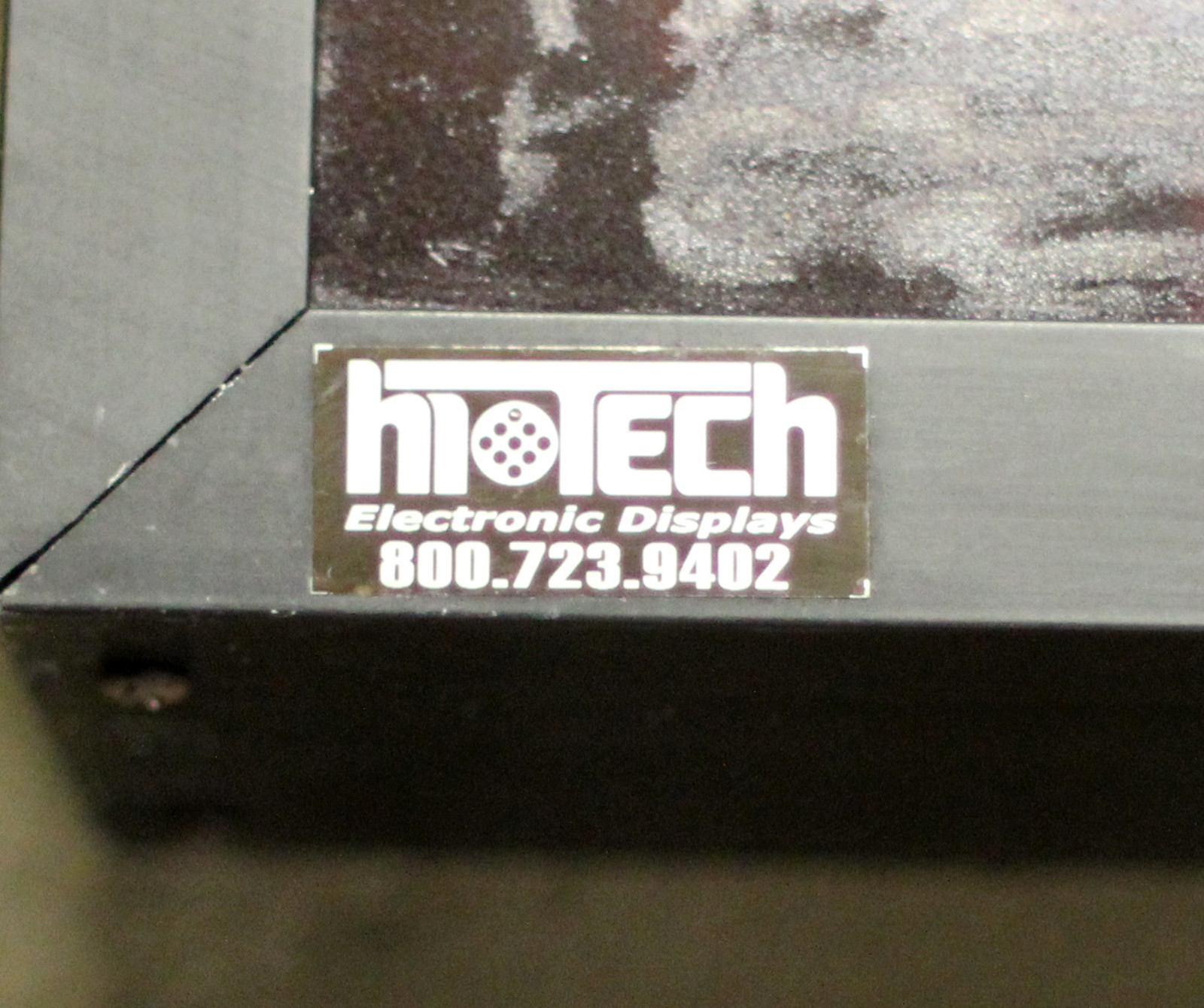Marquee LED Display Hi Tech 36&Prime; x 5&Prime; Display area-PRE-OWNED
