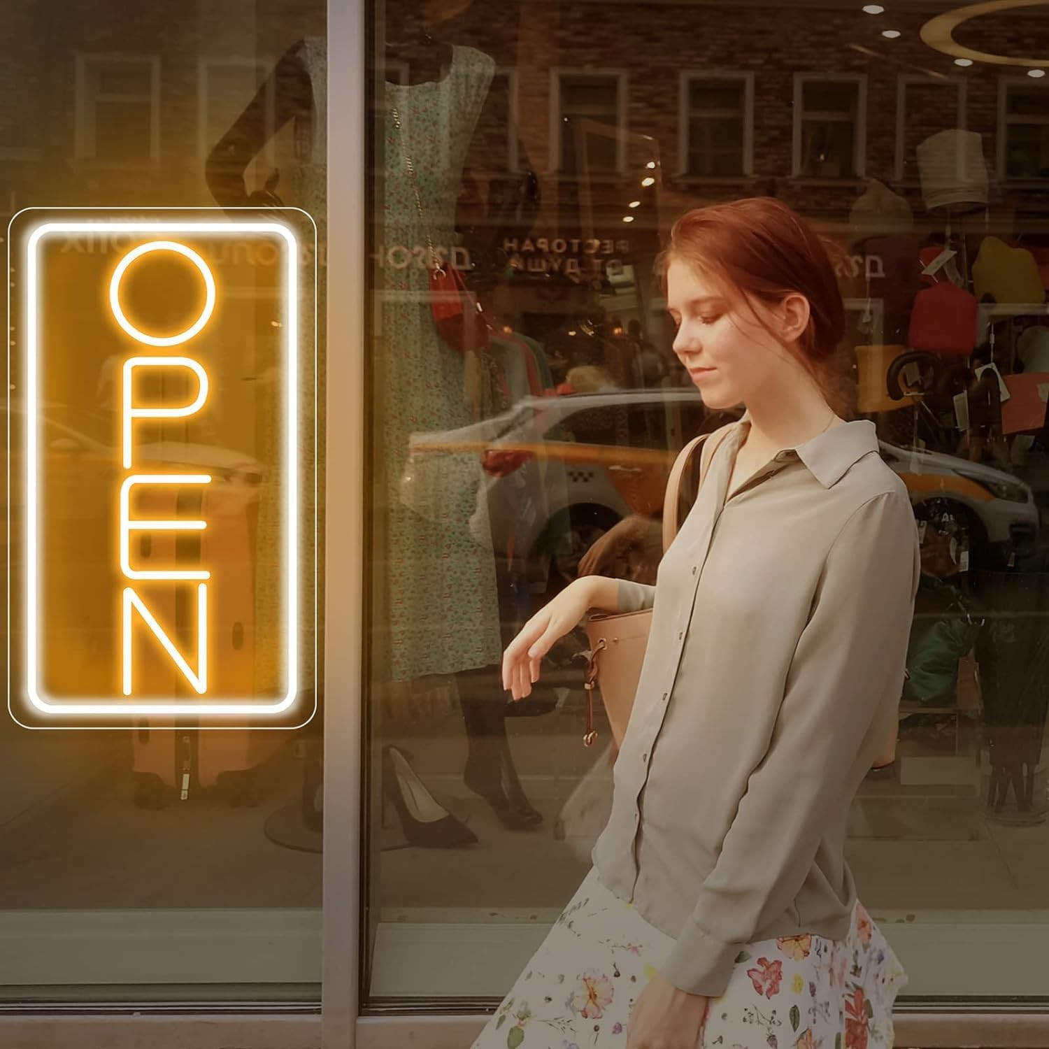 Open Signs for Business Ultra Bright LED Neon Open Signs for Business Storefront