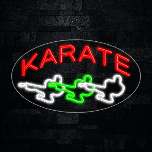 Karate LED Neon Sign 28&Prime;L x 16&Prime;L #34534