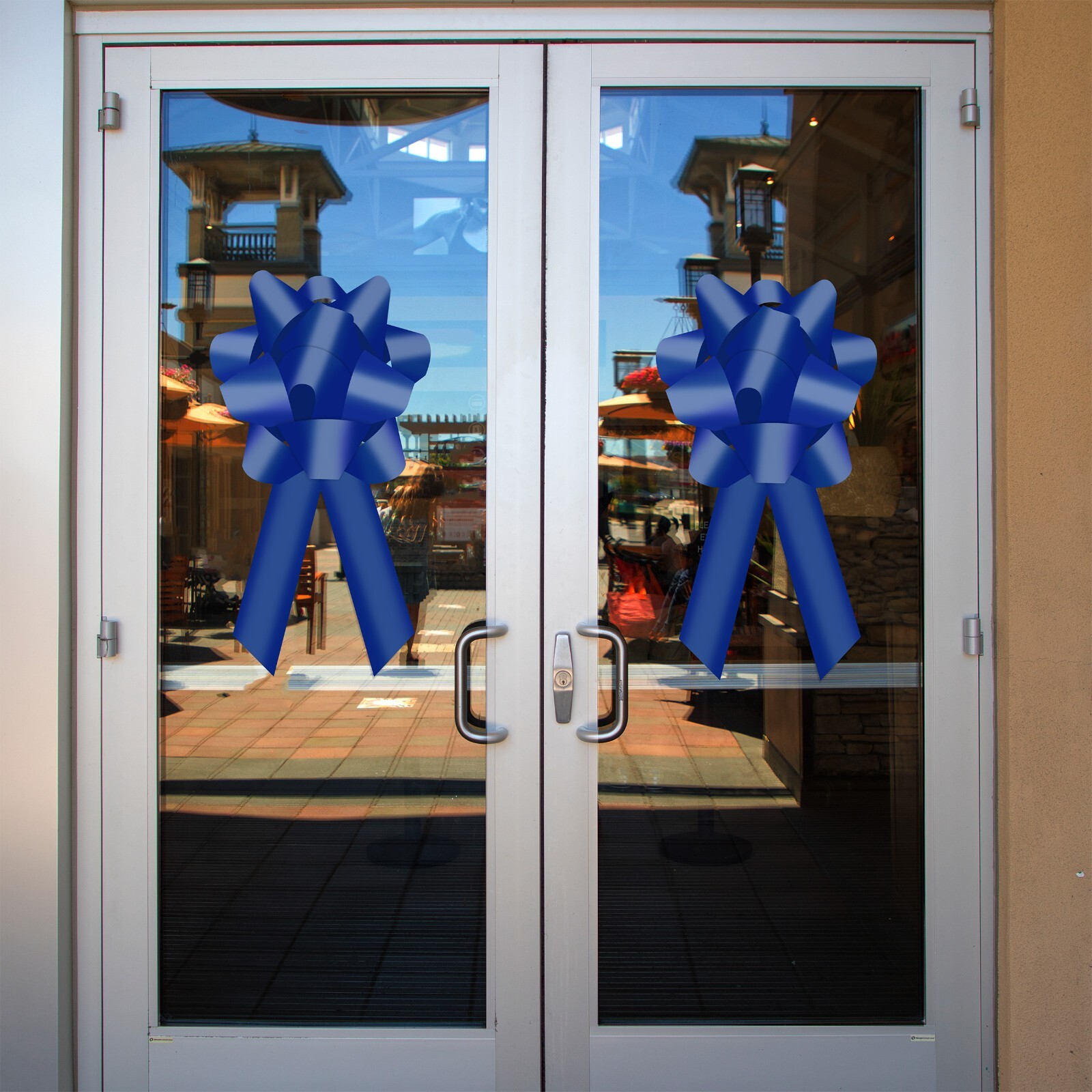 Universal 3D Bow for Showrooms, Offices, Storefronts, and Vehicles – 18&Prime; x 34&Prime;