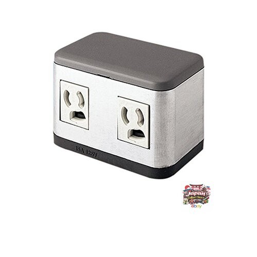 NEW Panasonic High-Tension Outlet Square Type Single Outlet (2 Outlets) with