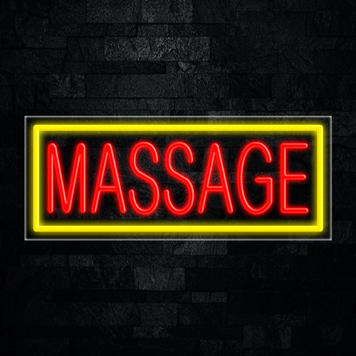 Massage LED Neon Sign 30&Prime;L x 12&Prime;H #30167