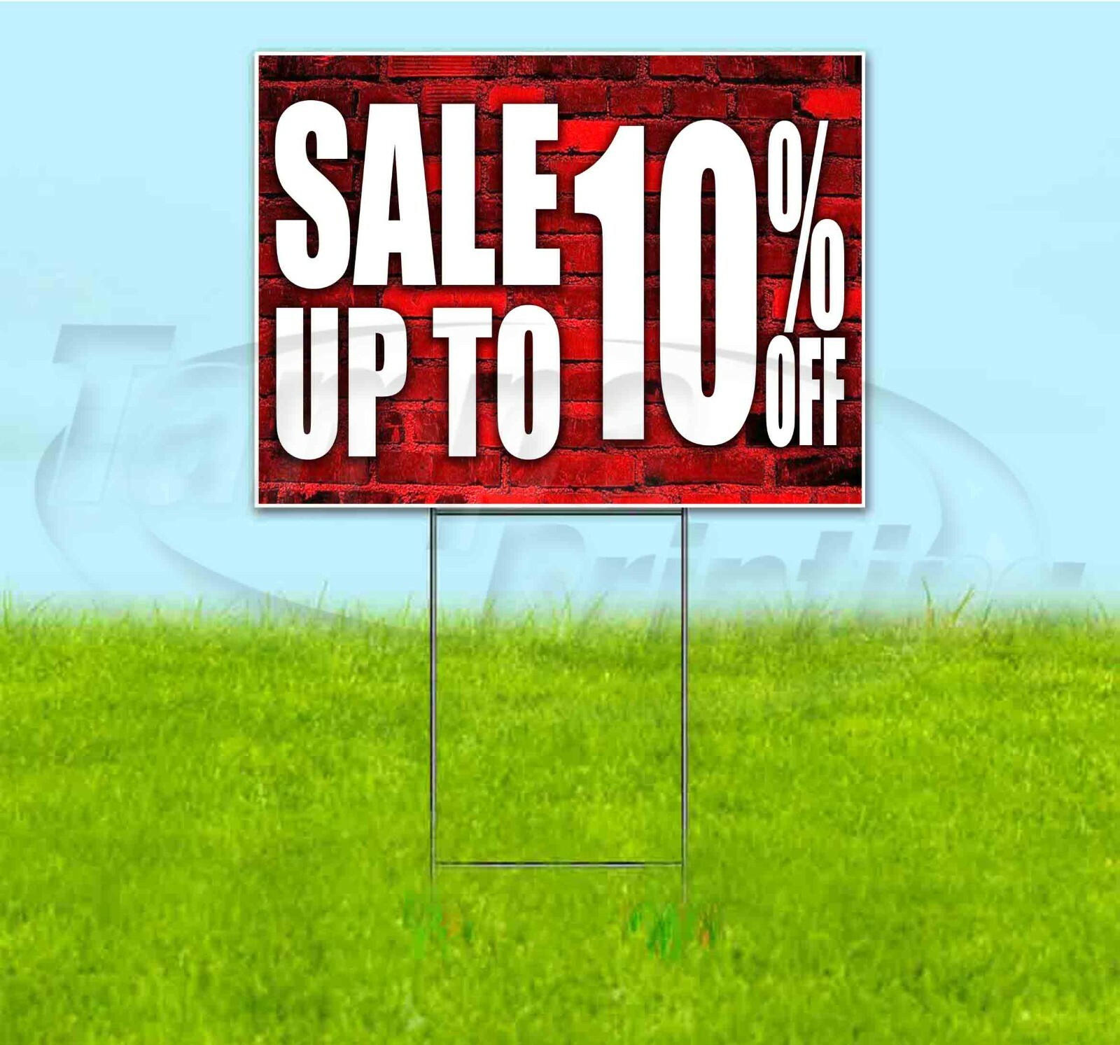 SALE UP TO 10% OFF 18×24 Yard Sign WITH STAKE Corrugated Bandit USA DISCOUNT