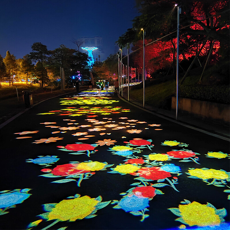 300W Creative Dynamic Pattern Led Gobo Logo Projector Waterproof Porjection