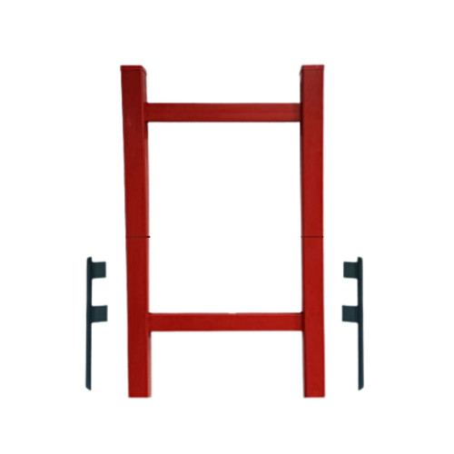 EZee Post Double Post 2-Piece Real Estate Yard Sign (Riders Included) – Red