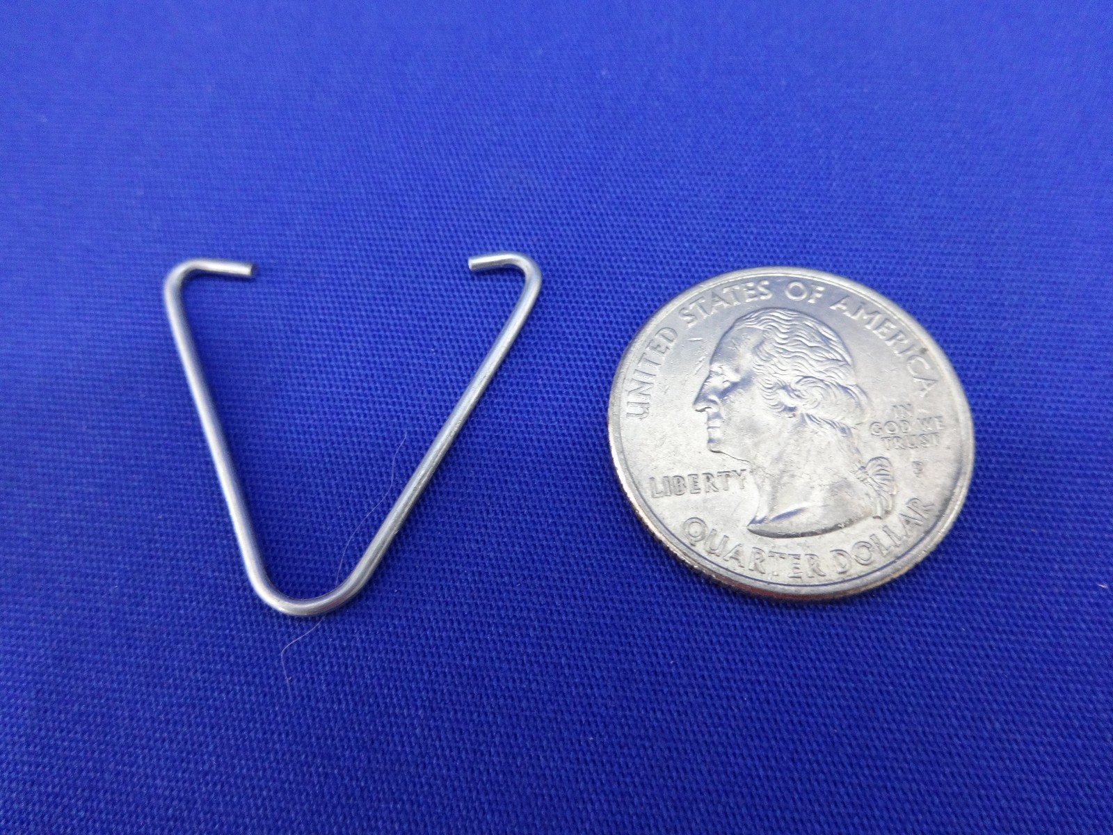 25 Qty Drop Grid Ceiling Wire V Clips Hanger Suspended Tile Grid Track Hooks