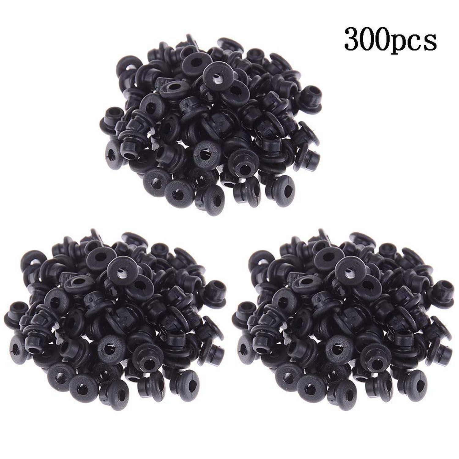 Tattoo Grommets – Autdor 300Pcs Tattoo Rubber Grommets Soft Silicone Tattoo G…