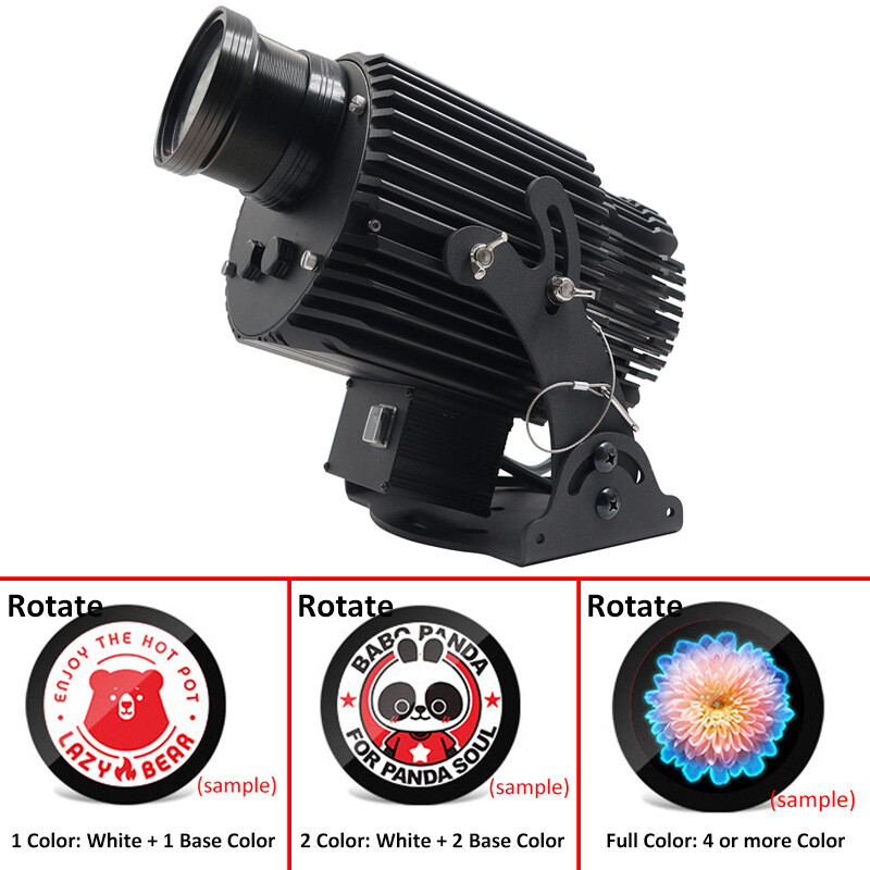 300W-400W Customize 3 Logo Switch LED Gobo Projector Waterproof Logo Porojector