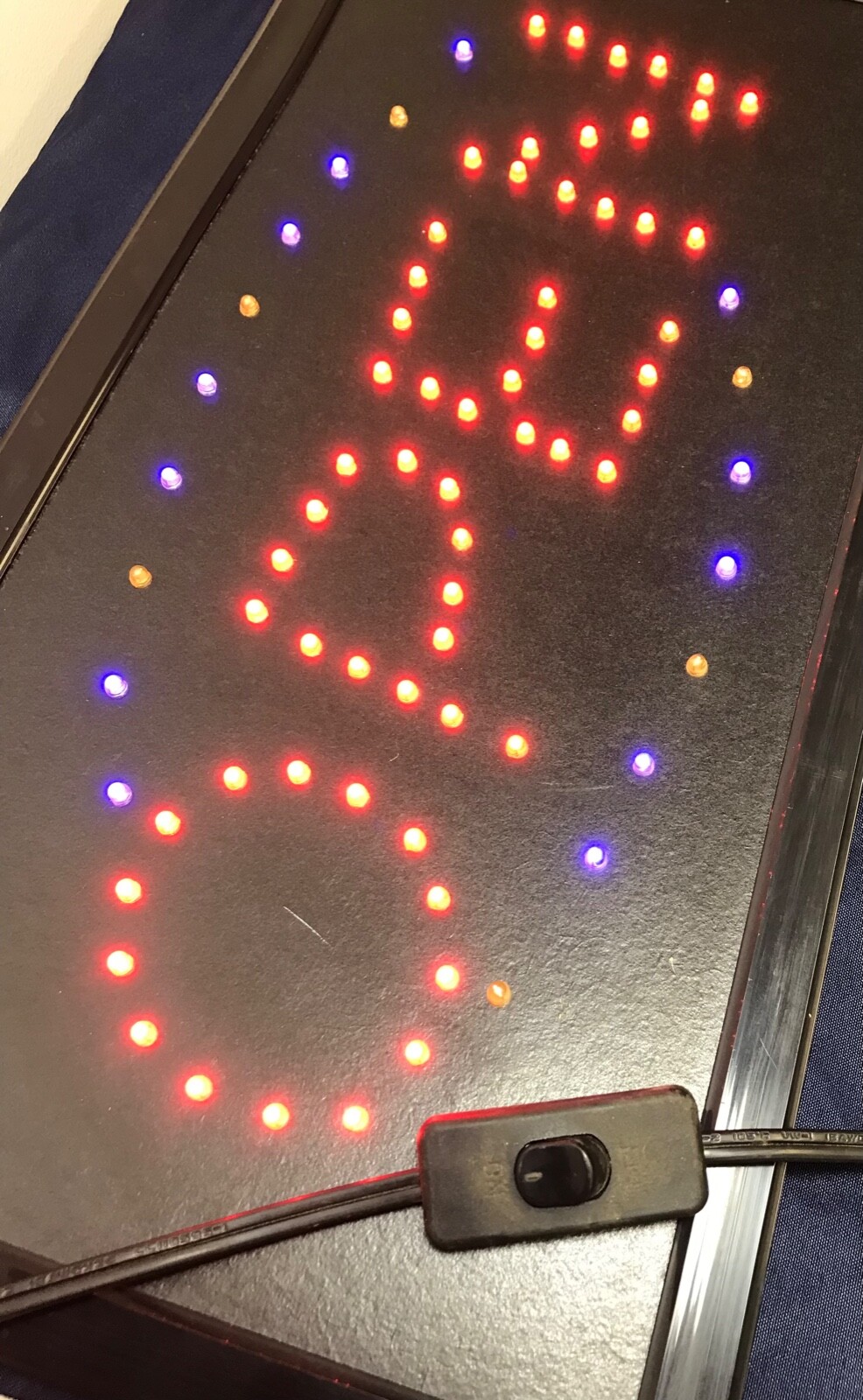 Ultra Bright LED Open Sign featuring Flashing Lights 19&Prime; X 10&Prime;