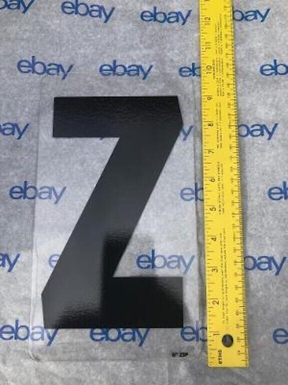 8 inch zip letters changeable outdoor signage marquee letters Letter Z