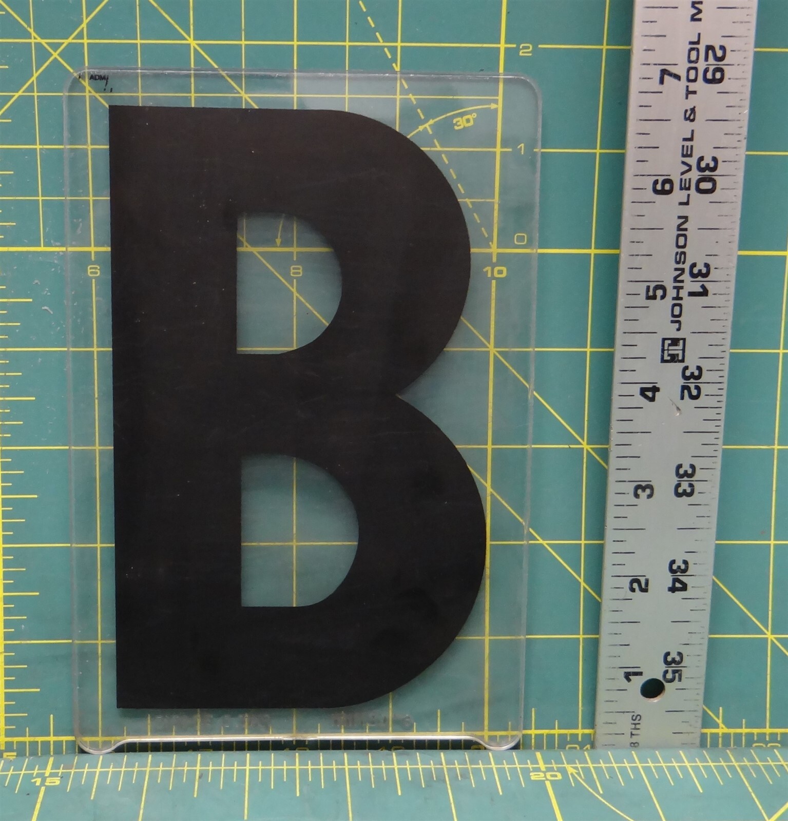 (B) 7&Prime; x 4-1/2&Prime; Acrylic Wagner Zip-Change Marquee Sign Changeable Letter