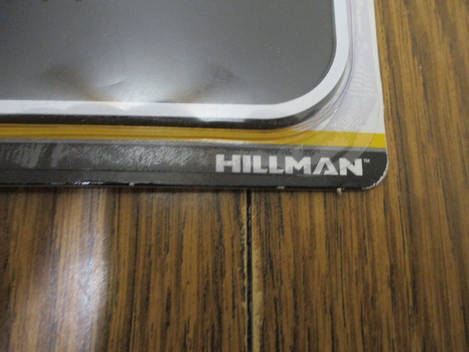 NEW 6 X 6 INCH RESTROOM SIGN WITH BRAILLE HILLMAN 844149
