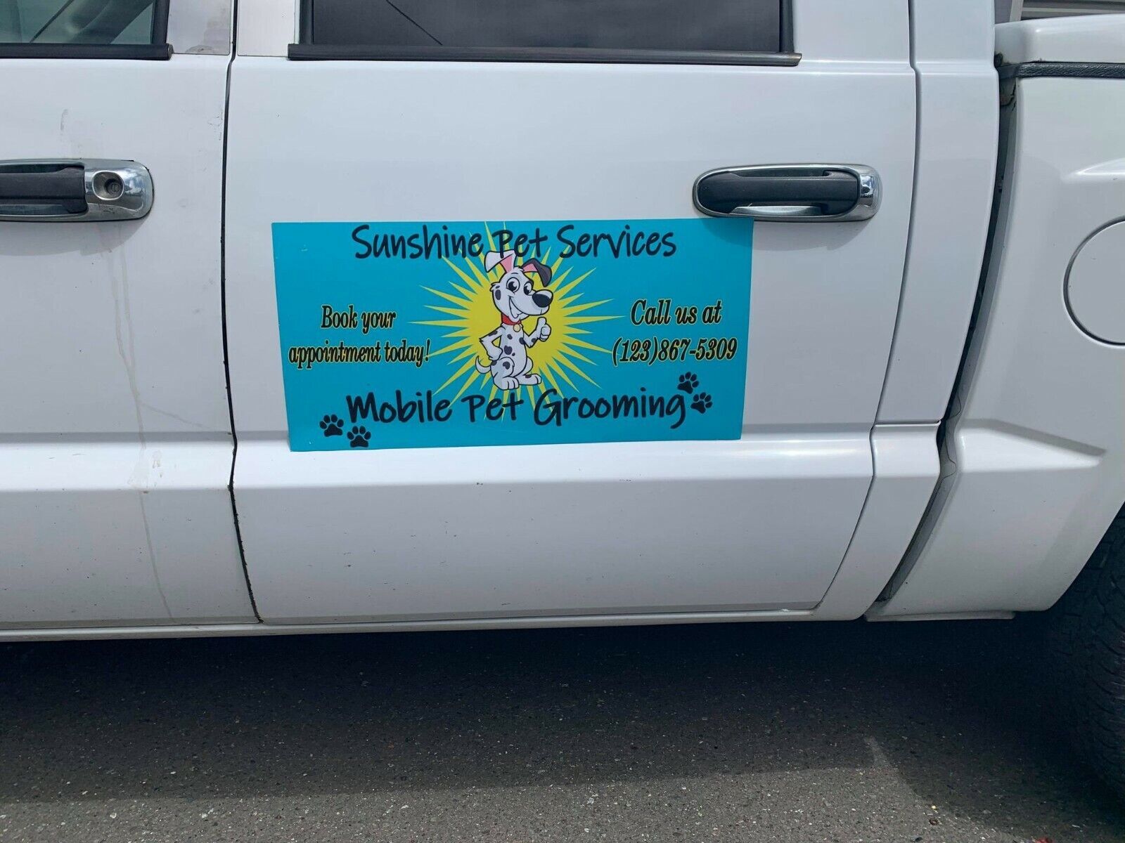 2 Custom 12&Prime;x18&Prime; Full Color Print Car truck Magnets Magnetic Signs Personalized