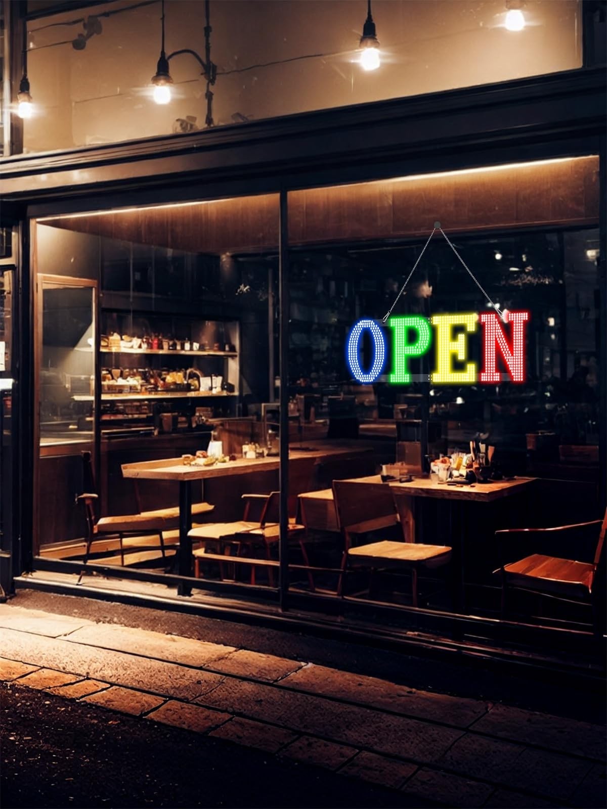Ultra Bright LED Open Sign 40&Prime;x14&Prime; for Business, Store, Restaurant, Bar, Salon