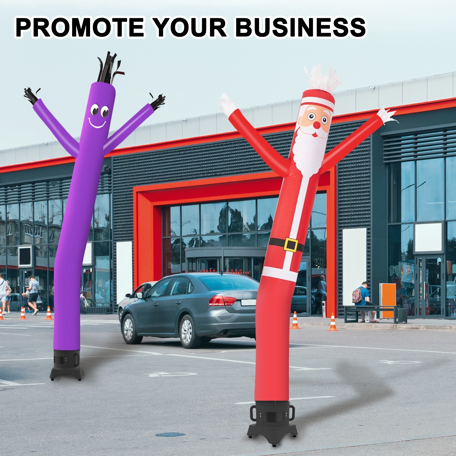 Mounto 10ft Inflatable Christmas Dancer With Blower – Holiday Motion Display