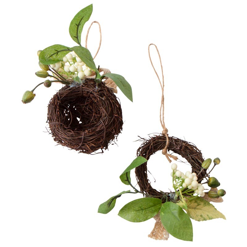 Factory Direct Craft Woodland Grapevine Twig Ornament | 3 Pieces