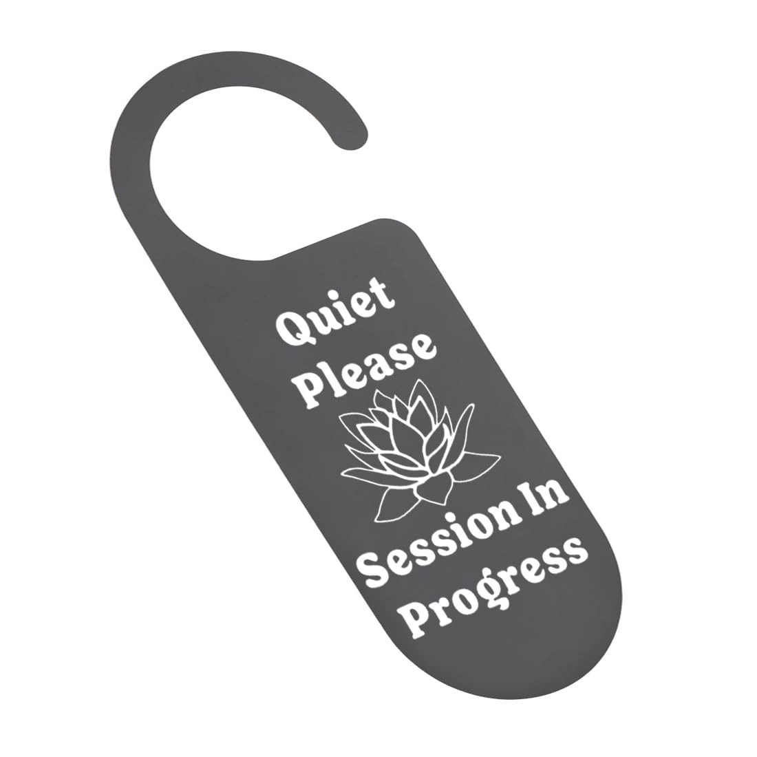 2 PCS Do Not Disturb Door Hanger Sign Quiet Please Session In Progress Home