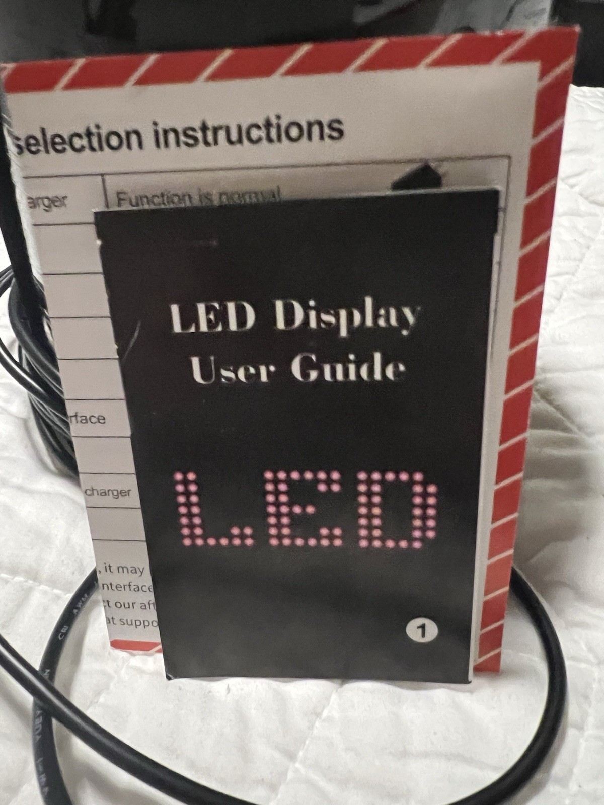 USB LED Car Flexible Sign Scrolling Message Display Screen APP Programmable RGB