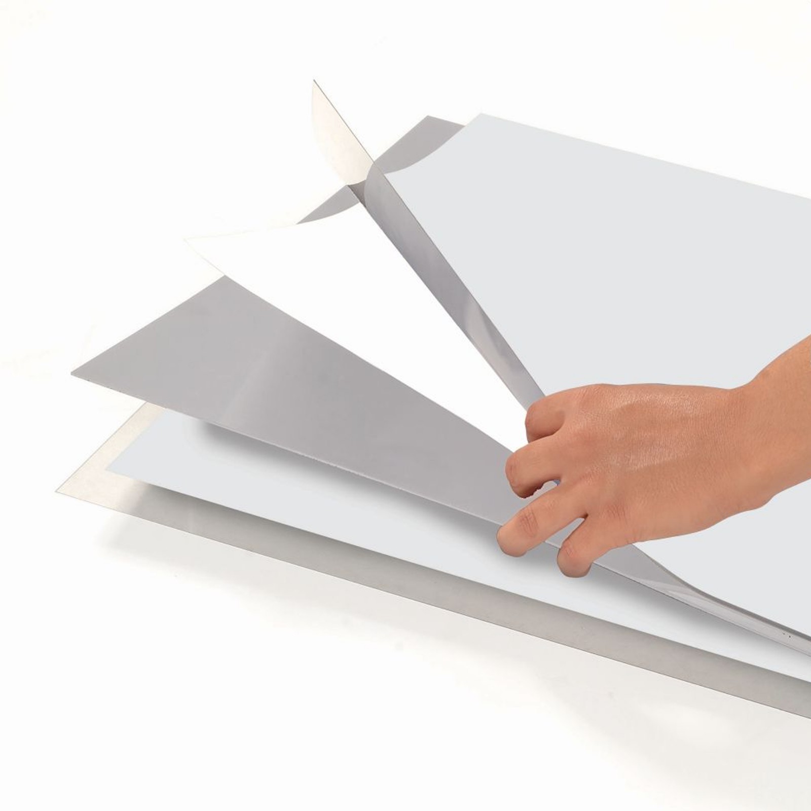 Metal Eco Info Board, Silver, 18×24-18×60-22×68 Inches Size Options