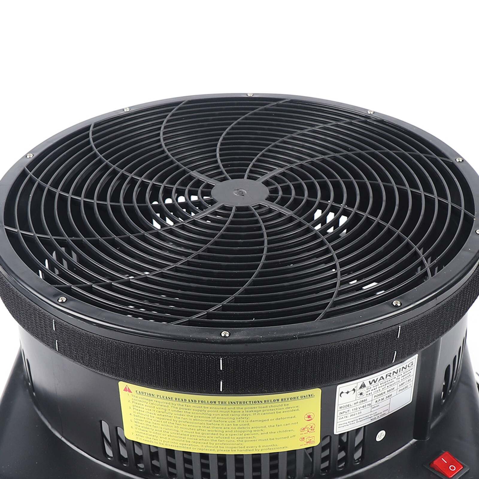18Inch Air Blower for Inflatable Tube Man Tall Sky Dancers 950W Blower Fan