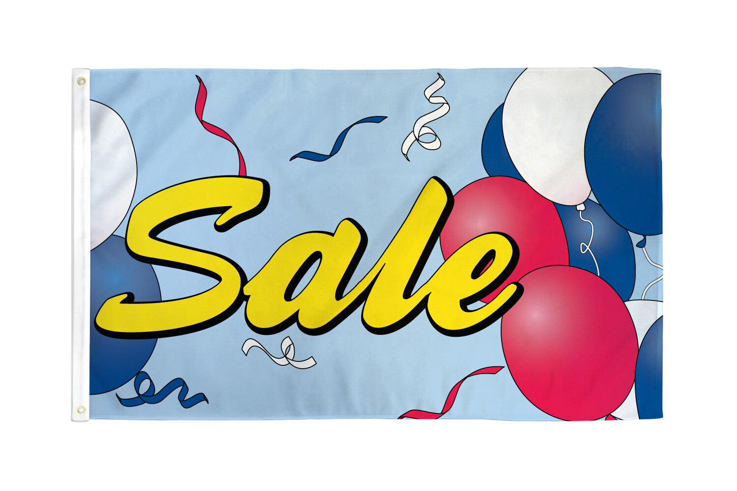 Sale Flag 3x5ft Sale Banner Sign Bandera de Venta Sale Here Flag Balloons