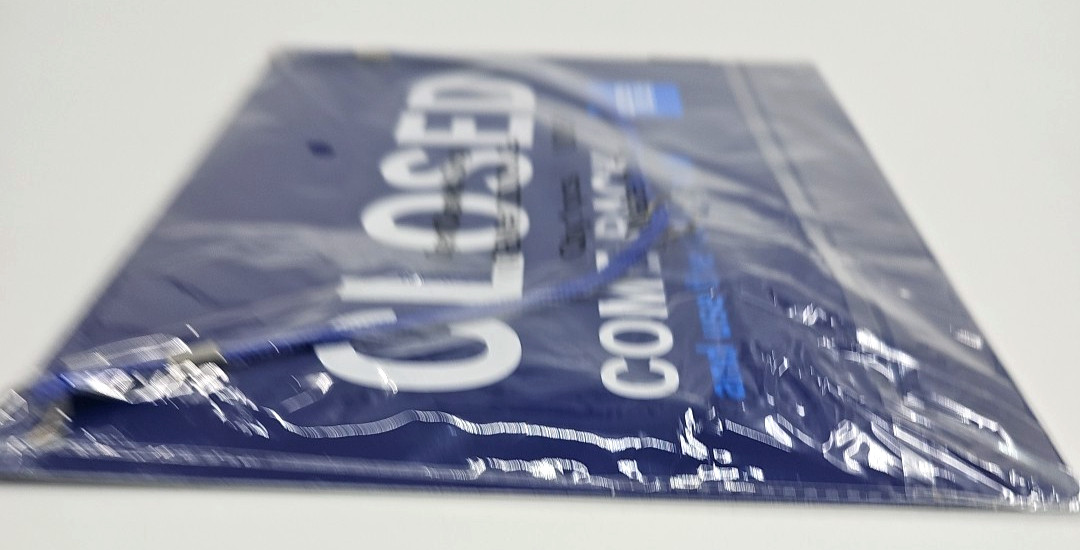 New OPEN CLOSED Sign American Express Open/Closed Sign 11 x 8.5 in