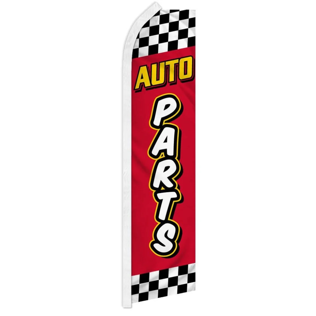 AUTO PARTS CKRD advertising super flag polyester banner *POLE NOT INCLUDED*