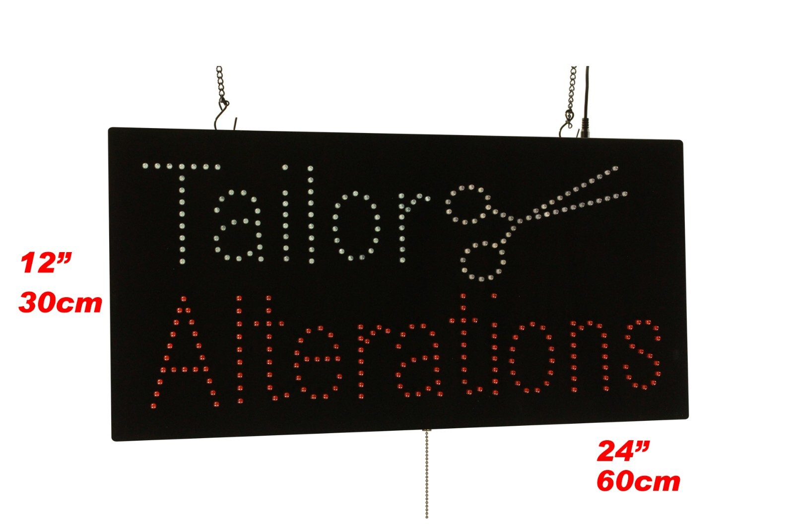 Tailor Alterations Neon Sign LED Open Sign Store Sign Business Sign Window Sign