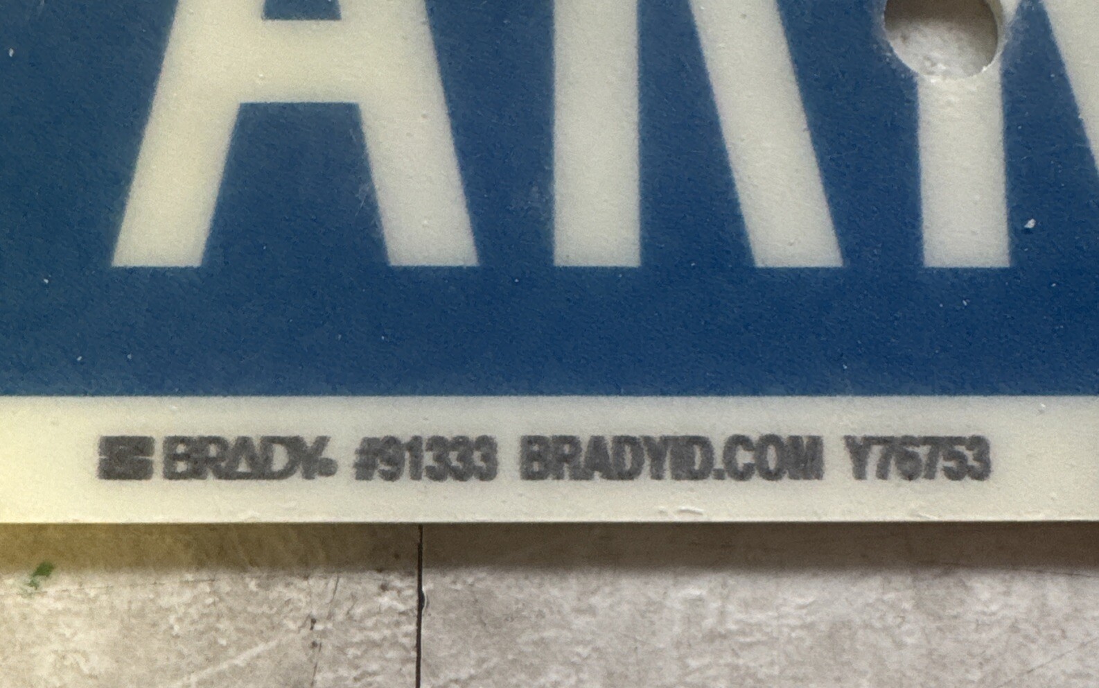 Pack of 2 NEW Brady 12&Prime; x 12&Prime; Square Fiberglass Handicapped Parking Signs 91333