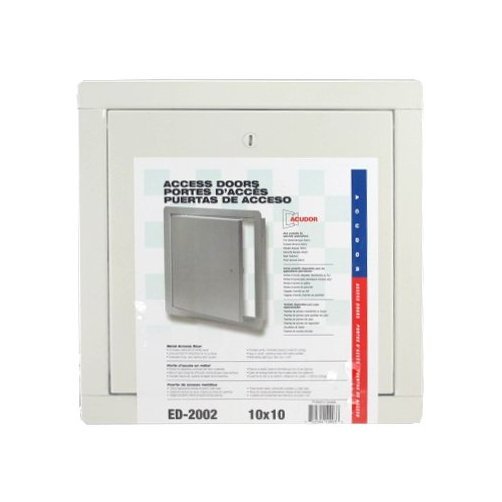 10&Prime; X 10&Prime; White Metal Universal Flush Access Door