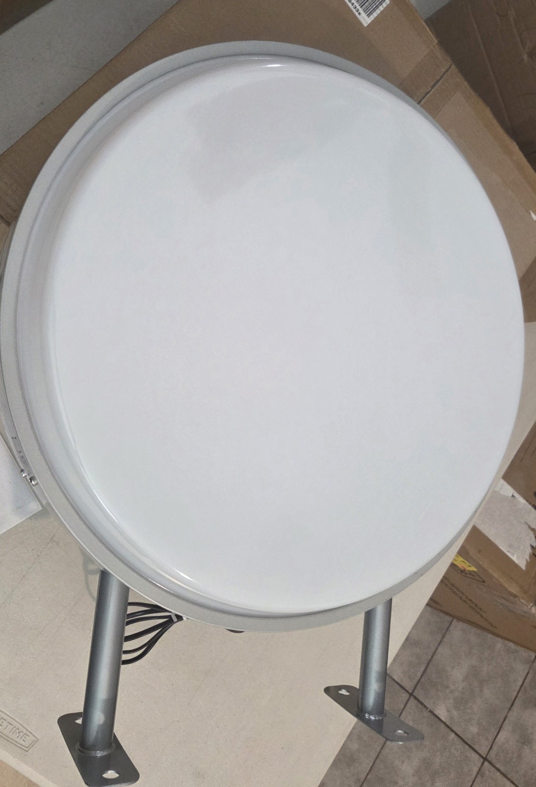 HKSIGN-Outdoor Waterproof Double Side Round LED Light Box Sidewalk Sign#3475GY4