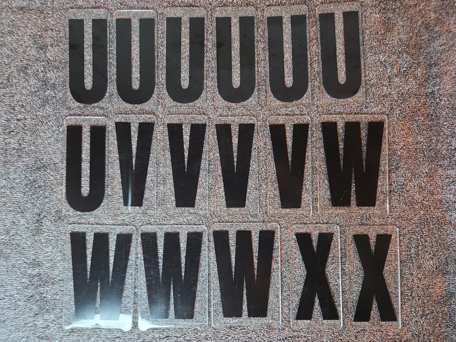 Lot Of Gemini 5” Plastic Changeable Marquee Sign Letters & Numbers 195 ct.