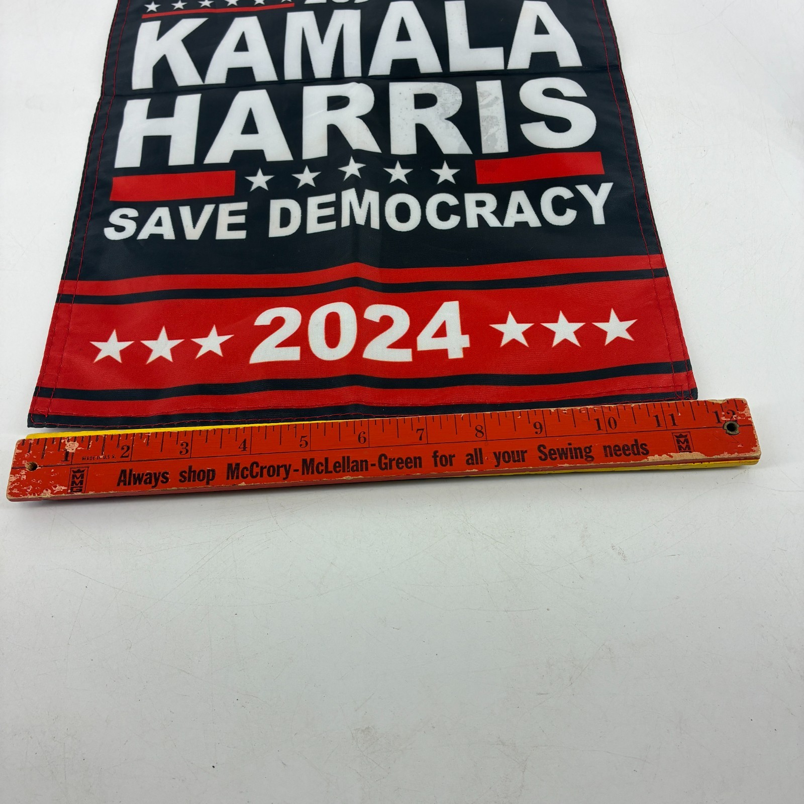 KAMALA HARRIS 2024 for President Yard Flag 18” x 12” ~ Both Sides Printed