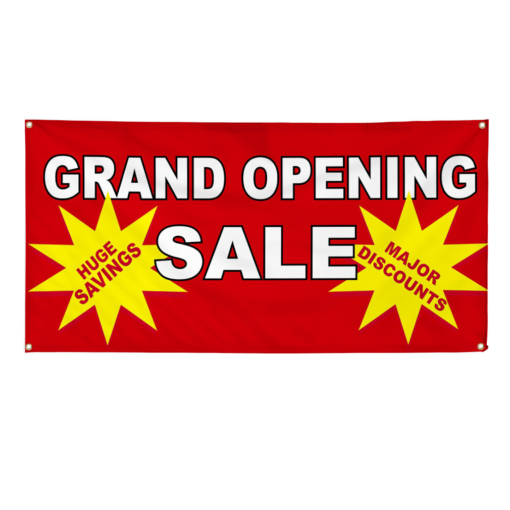 Vinyl Banner Multiple Sizes Business Outdoor Weatherproof Industrial Yard Signs