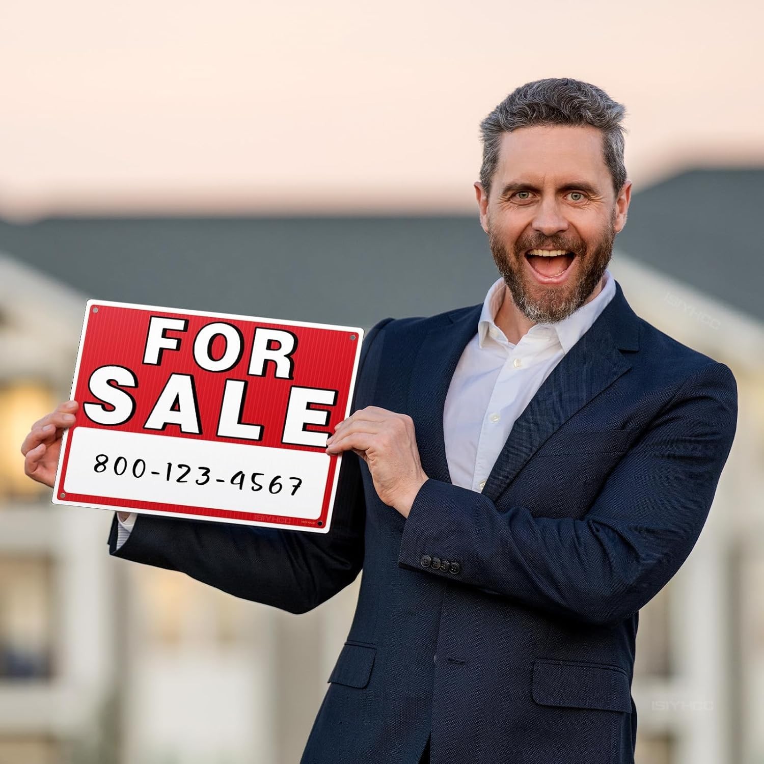 Compact 4-Pack Car For Sale Signs – Easy to Use with Strong Visibility!