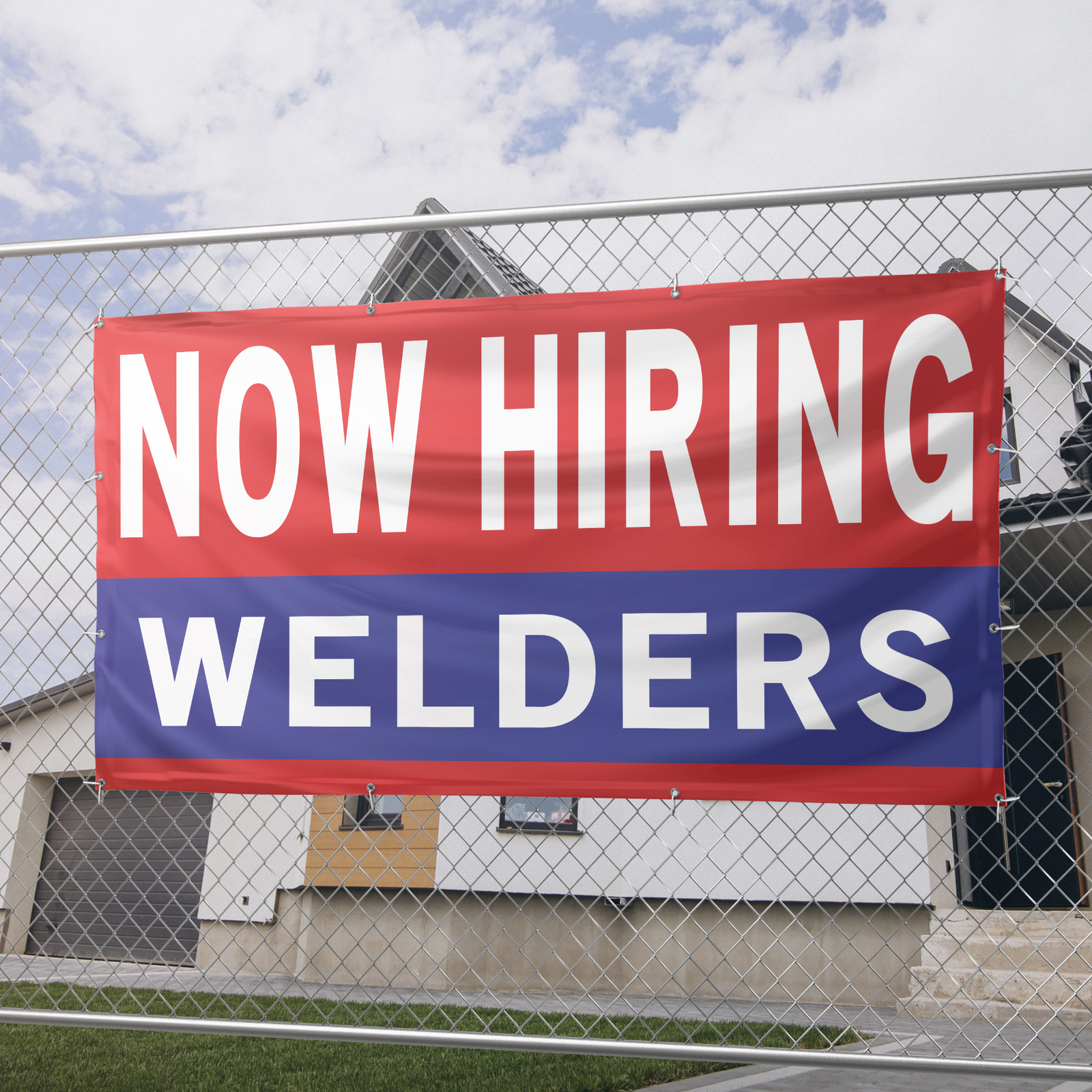 Now Hiring Welders Welding Jobs 13 oz Heavy Duty Vinyl Banner Help Wanted