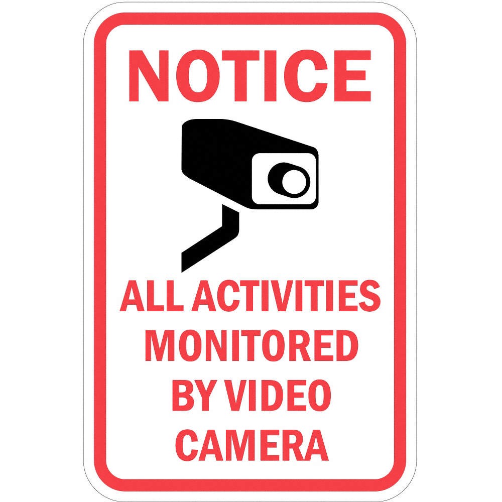 LYLE T1-1081-HI_12x18 Property Sign,18 in x 12 in,Aluminum 36A879
