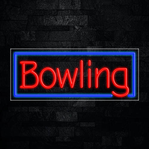 Bowling LED Neon Sign 30&Prime;L x 12&Prime;H #31178