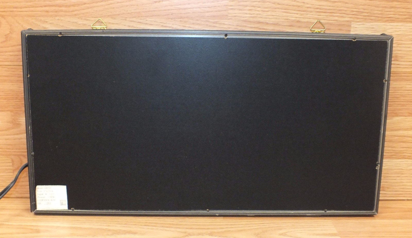 Unbranded 18.5&Prime; x 9.75&Prime; (inch) Black Multi Setting LED Light up Business Sign