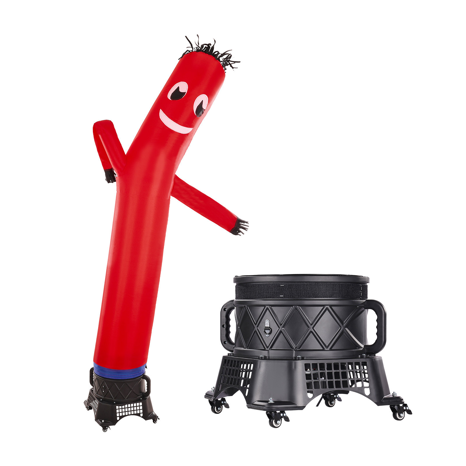 VEVOR 10 ft Wacky Waving Inflatable Tube Man with 9/10 HP Blower Fan