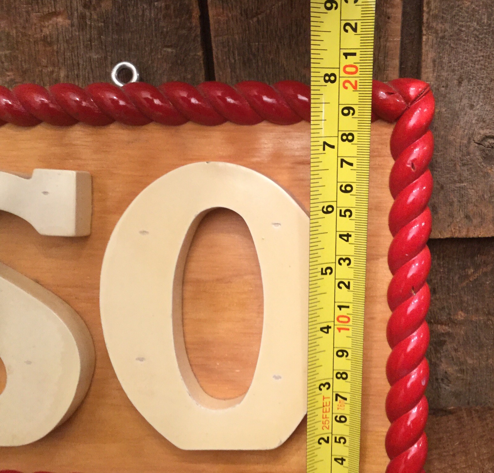 Vintage 3D Crafted Wooden Coffee Shop ESPRESSO Hanging Swing Advertising Sign